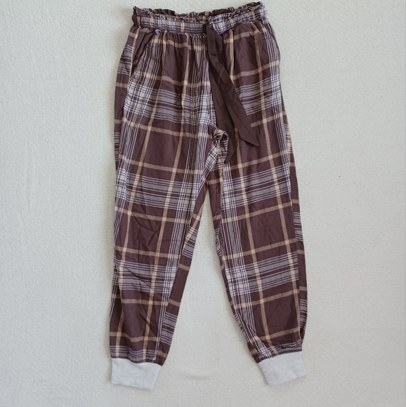 aerie Pants - Aerie ♡ flannel plaid pants